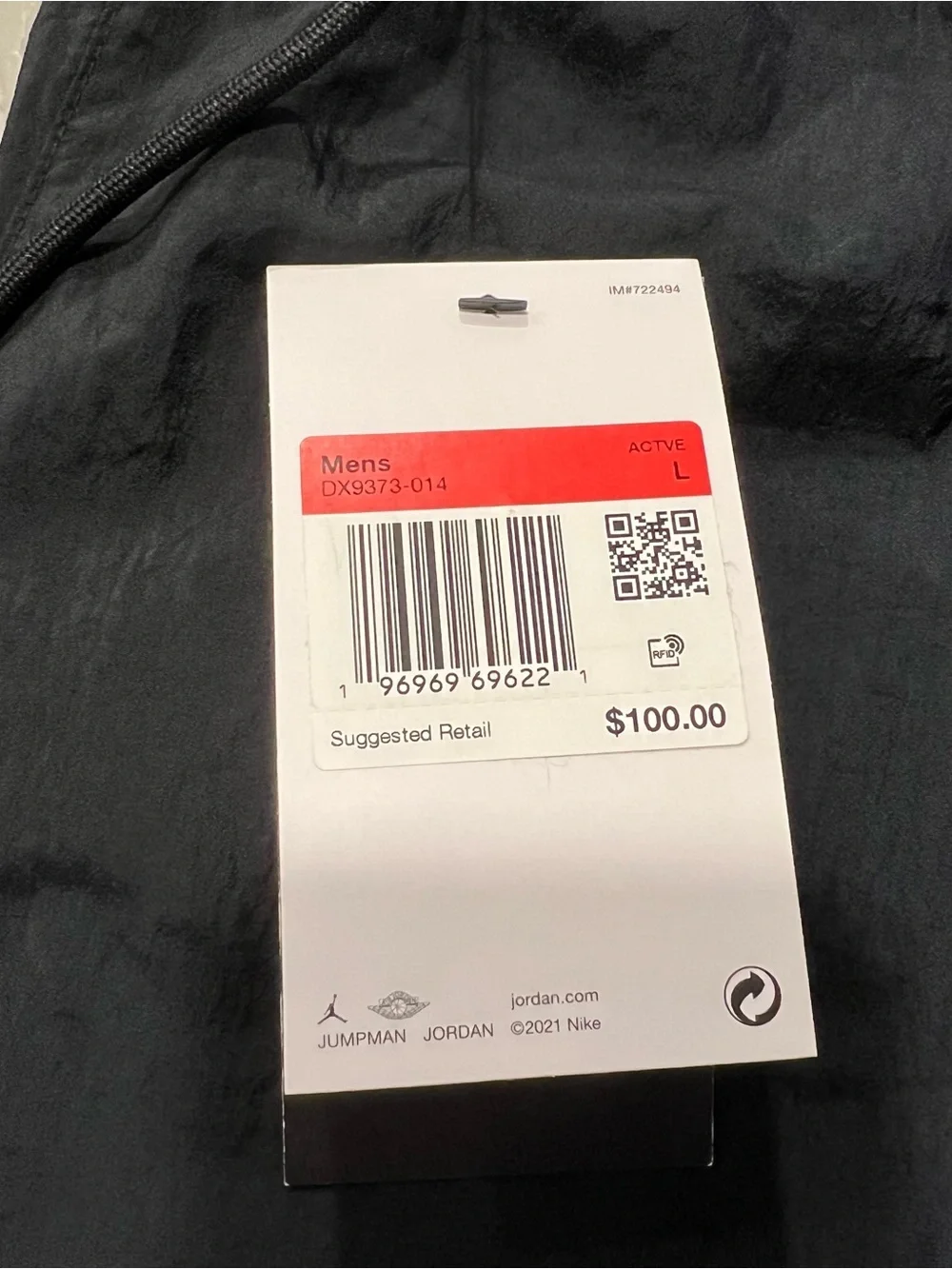 MENS JORDAN Sport Jam Warm-Up Pants - Size L